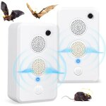 Rpulsif  ultrasons pour chauves - souris du grenier - lot de 2 rpulsif  ultrasons pour chauves - ...