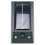 Tlily - rpulsif  ultrasons pour oiseaux en plein air animaux avec stroboscope de mouvement et alarme ...