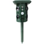 Rpulsif ultrason solaire puissant, rpulsif chat extrieur, rongeurs, oiseaux et autres animaux grce ...