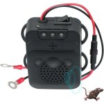 Rpulsif  ultrasons ulisem pour voiture avec led stroboscopique, pour garage, voiture, rongeurs, souris, ...