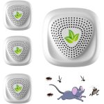 R�pulsif ultrasonique antiparasitaire, r�pulsif �lectrique extra fort pour araign�es, r�pulsif � ultrasons ...