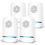 Répulsif ultrasonique pour souris 4 pack, anti - rats, silencieux, non - toxique, efficace contre les ... Répulsif ultrasonique pour souris 4 pack, anti - rats, silencieux, non - toxique, efficace contre les ...