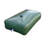 Jardibric - rserve d'eau souple 1000l ? vessie pliable rcuprateur d'eau de pluie ? rservoir rutilisable ...
