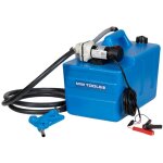 Cuve rservoir adblue pe 50l avec pompe 12 v et pistolet mw tools tad5012