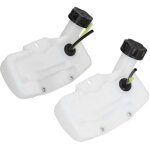 R�servoir de carburant de tondeuse, r�servoirs d'essence de d�broussailleuse 2 pi�ces durables pour 34 ...
