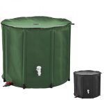 Linxor - rservoir souple, rcuprateur d'eau de pluie pliable - 1000 l - vert