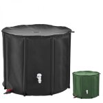 Linxor - rservoir souple, rcuprateur d'eau de pluie pliable - 750 l - noir