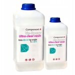 Rsine de coule pour bijoux transparente eis - epoxy 1, 2 kg