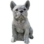R�sine de jardin simulation chien statue ornement sculpture animale r�aliste pour d�coration en plein ...