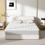 Dewinner ? matelas ressorts 90x190cm �paisseur 20cm ? 7 zones de soutien ? duret� moyenne ? mousse respirante ...