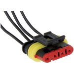 Restagraf - connecteur pr - cbl 4 voies mle 1 mm srie 1, 5 tanche