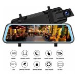 Rtroviseur & camra de recul avec gps, vision nocturne, g - capteur, enregistrement en boucle, aide ...