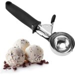 Rutilisable cookie scoop, cuillre melon boule, pour creuser de la glace, dclenchement ice cream scoop, ...