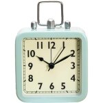 R�veil carr� r�tro minimaliste avec mouvement quartz silencieux, d�coration bureau ou chambre � coucher ...