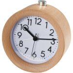 R�veil matin � piles, r�veil bois con snooze fonction, r�veil analogique de voyage sans tic - tac r�veil ...