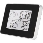 Réveil numérique avec fonction snooze station météo numérique horloge thermomètre hygromètre sans fil ... Réveil numérique avec fonction snooze station météo numérique horloge thermomètre hygromètre sans fil ...