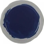 Revol collection indigo assiette porcelaine bleu indigo 28. 5 cm