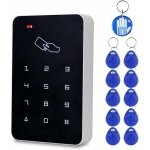 Rfid autonome de lecteur de cartes de contrôle d'accès avec clavier numérique + 10 touches tk4100 pour ... Rfid autonome de lecteur de cartes de contrôle d'accès avec clavier numérique + 10 touches tk4100 pour ...