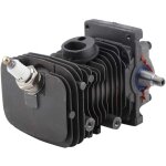Rhg bloc - mot, vilebrequin de piston de cylindre de mot de mot 38mm pour la tron�onneuse stihls ms170 ...