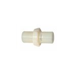 Ribimex - raccord jonctions cannelées plastique pour tuyau, diam 30mm Ribimex - raccord jonctions cannelées plastique pour tuyau, diam 30mm