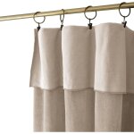 Meubletmoi - rideau ajustable 140 x 270 cm velours de coton �cru - mirabel