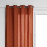 Rideau anjali en coton & métal 135x240cm rose terracotta atmosphera créateur d'intérieur Rideau anjali en coton & métal 135x240cm rose terracotta atmosphera créateur d'intérieur