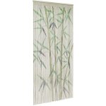 Rideau anti - insectes imprim bambou 100x200 cm vidaxl