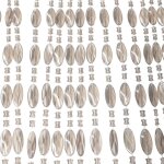 Vivol - rideau anti - mouche / rideau de porte - noah - 90x220 cm - gris / transparent Vivol - rideau anti - mouche / rideau de porte - noah - 90x220 cm - gris / transparent