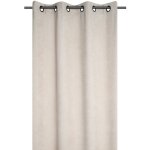 Rideau dandy naturel velour 140x260 cm