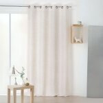 Homemaison - rideau uni et d�polluant naturel 135x240 cm