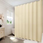 Rideau de douche, 120 x 180 cm, rideau de douche anti - moisissure, avec anneau de rideau de douche, ...