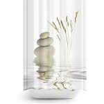 Rideau de douche 120 x 200 cm - design moderne imprim� - tissu polyester imperm�able r�sistant � la moisissure ...