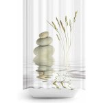 Rideau de douche 120 x 200 cm, impression num�rique, design moderne, tissu polyester imperm�able, lavable, ...