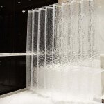 Rideau de douche 240 x 200 cm 100% eva semi - transparent imperméable anti - moisissure sans pvc 0. 2mm ... Rideau de douche 240 x 200 cm 100% eva semi - transparent imperméable anti - moisissure sans pvc 0. 2mm ...