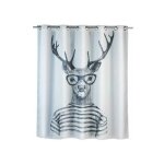 Rideau de douche antimoisissure mr deer comfort flex, rideau de douche original, lavable en machine et ... Rideau de douche antimoisissure mr deer comfort flex, rideau de douche original, lavable en machine et ...