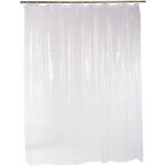 Rideau de douche peva transparent 180x200cm transparent spirella