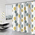 Rideau de douche en polyester Épais imperméable rideaux de douche imperméables en tissu de polyester ... Rideau de douche en polyester Épais imperméable rideaux de douche imperméables en tissu de polyester ...