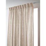 L'effet papillon - rideau galon fronceur 140 x 240 cm - double gaze de coton - uni gaïa pampa L'effet papillon - rideau galon fronceur 140 x 240 cm - double gaze de coton - uni gaïa pampa
