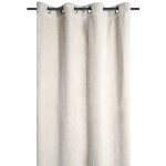 Rideau grizzly �cru ? 140 x 260 cm ? imitation mouton 100% polyester - 140x260cm - ecru
