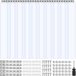 Rideau a laniere pvc, 152, 4x213, 4 cm, rideau lamelles transparent, 10 bandes de porte en plastique ...