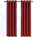 Rideaux � motif vichy et tartan �cossais - panneau d�coratif pour fen�tre - filtre lumi�re - style maison ...