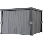 Sunjoy - rideau pour multi pergola matterhorn - 306cm x 306cm