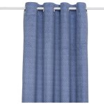 Rideau occultant effet velours yupi bleu indigo 135x260cm - atmosphera créateur d'intérieur Rideau occultant effet velours yupi bleu indigo 135x260cm - atmosphera créateur d'intérieur