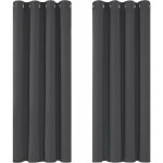 Rideaux occultants isolant thermique anti froid - 117x138 cm (largeur x hauteur) - design moderne à oeillets ... Rideaux occultants isolant thermique anti froid - 117x138 cm (largeur x hauteur) - design moderne à oeillets ...