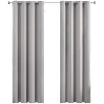 Rideau occultant thermique � oeillets - 1 pi�ce 132x213cm - d�coration fen�tre pour salon et chambre ...