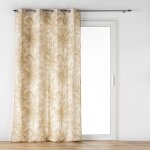 Douceur d'int�rieur - rideau � oeillets (140 x 240 cm) dune, coton / polyester imprim�