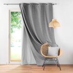 Douceur d'intérieur - rideau à oeillets avec doublure amovible (140 x 260 cm) coverline anthracite, thermique ... Douceur d'intérieur - rideau à oeillets avec doublure amovible (140 x 260 cm) coverline anthracite, thermique ...