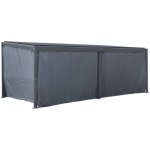 Hesperide - 6 rideaux pour pergola bioclimatique avila 6 x 3, 5 m - hespride