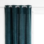 Atmosphera - rideau semi - occultant rayures chines bleu 140x260 cm