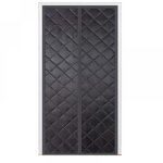 Rideau de porte isolant magn�tique, protection contre le froid, blocage de la lumi�re, isolation phonique, ...